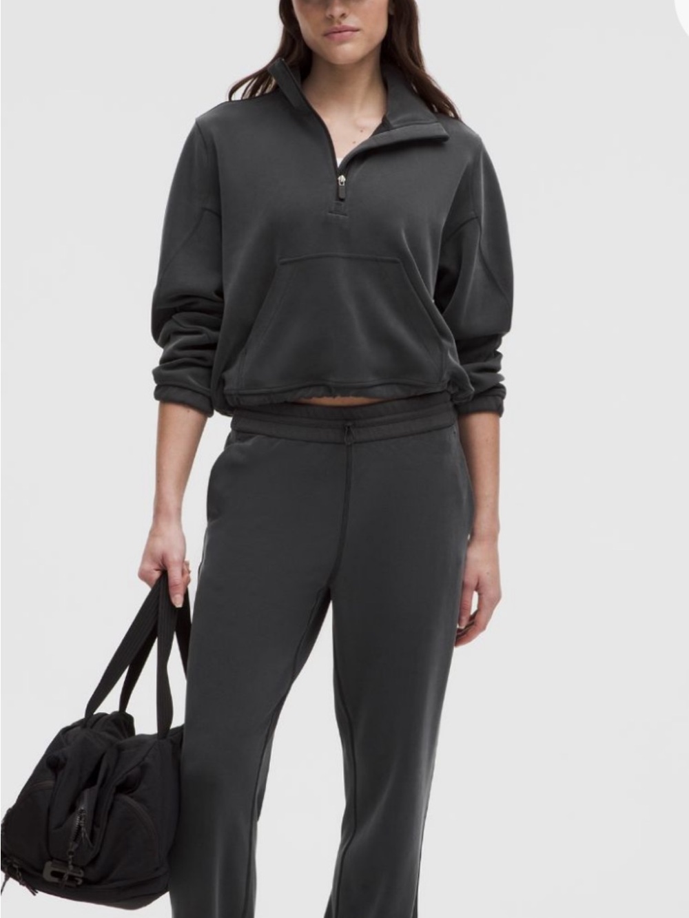 lululemon Rain Forest Green pants and top